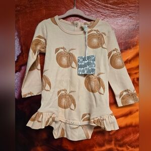 Kate Quinn Peaches long-sleeved Ruffle bottom 2021 18-24